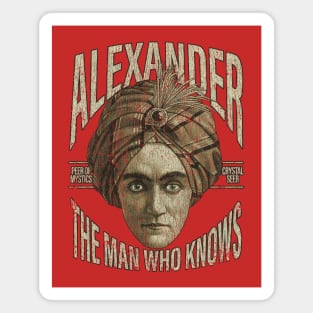 Alexander the Man Who Knows 1915 Magnet